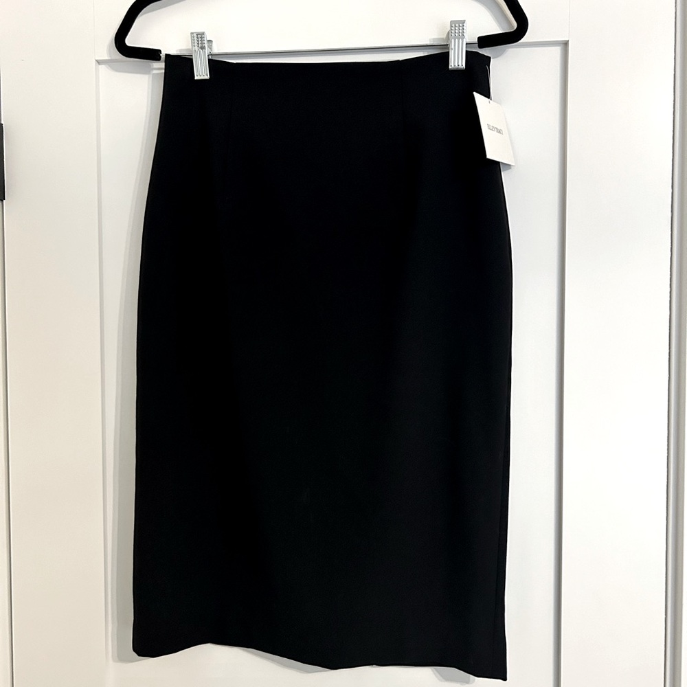 Ellen Tracy Black Pencil Skirt size 6 fully lined NWT